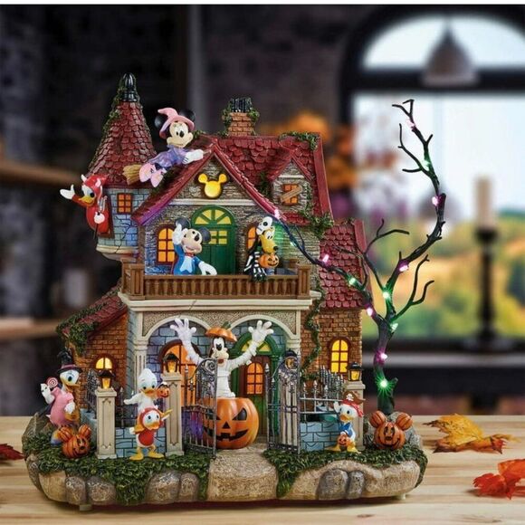 Disney Haunted Party‎ House with Lights & Music NEW WITH BOX